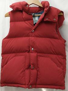 THE NORTH FACE ザノースフェイス NDW91638／CAMP Sierra Vest ダウンベスト レッド Mサイズ レディース アウトドア