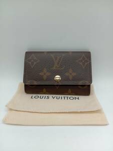 LOUIS VUITTON ルイヴィトン モノグラム ミュルティクレ6 キーケース ブラウン M62630