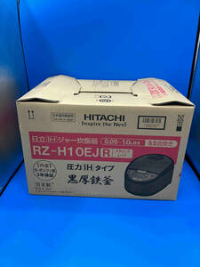 未使用品 HITACHI 日立 IHジャー炊飯器 RZ-H10EJ R メタリックレッド 5.5合炊き 店舗受取可