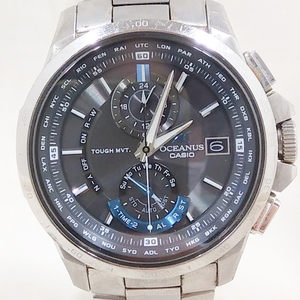 [ジャンク] CASIO カシオ OCEANUS OCW-T1010 電波ソーラー 本体のみ 腕時計