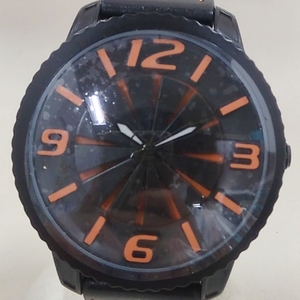 [ジャンク] Franc Temps フランテンプ ROUS オレンジ クオーツ式 本体のみ 腕時計