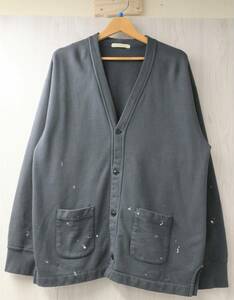 OLD JOE ＆CO. PATINA SWEAT BUTTON CARDY オールド ジョー カーディガン サイズ40 グレー系