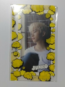 未開封品 JUNHO FROM 2PM SOLO TOUR 2014 FEEL ミニカードファイル＆カードセット ジュノ