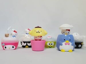 2017 サンリオ キャラクター マクドナルド ハッピーセット おままごと おもちゃ タキシードサム チョコキャット キティ コンプリートセット