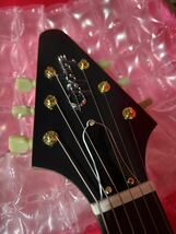 最終値下げ Epiphone Inspired By Gibson Custom Shop 1958 Korina FlyingV エピフォン ギブソン カスタムショップ フライングV コリーナ_画像3