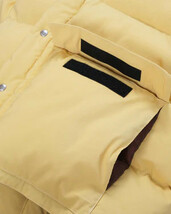 【新品】Crescent Down Works クレセントダウンワークス CLASSICO DOWN PARKA　クラシコダウンパーカー 新色カラー BUTTER サイズ M_画像4