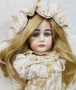ジェシカ.ジョージ　ビスクドール61㎝ トップインターナショナル受賞者　国際ドールメーカー協会人形職人ギルド　1980年設立　西洋人形 