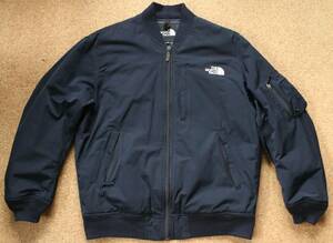 ★1円 美品 THE NORTH FACE ノースフェイス INSULATION BOMBER JACKET インサレーション ボンバー ジャケット MA-1 M ネイビー NY82132