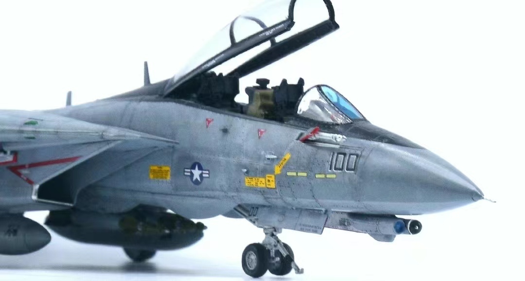 1/72 US Air Force F-14D Tomcat painted finished product, Plastic Models, aircraft, Finished Product