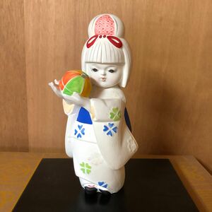 博多人形【手まり】　昭和レトロ　置物