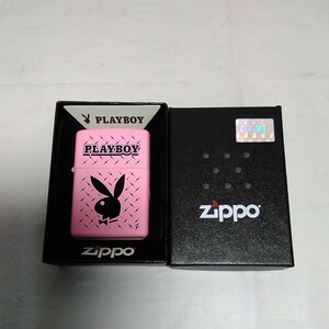 ZIPPO　PLAYBOY　未使用　ケース付き　ピンク　希少