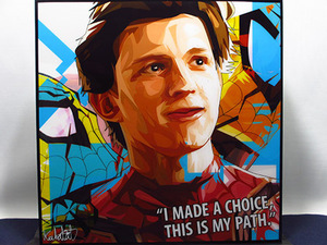 [Новый № 225] Панель Pop Art Spider -Man Tom Holland