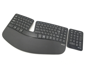 Microsoft Sculpt Ergonomic Keyboard 1559 エルゴノミック キーボード PC周辺機器 ジャンク T8216198