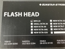 SUNSTAR STROBO E043 MFH25 サンスターストロボ フラッシュ マイクロファンヘッド 照明 訳有 N8217806_画像9