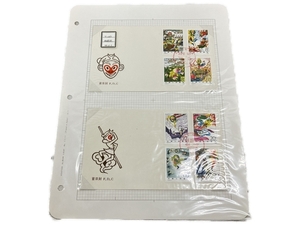 中国切手 西遊記 T43 1979年 12月 1日 首日封 2通 セット 記念印 中古 W8223710