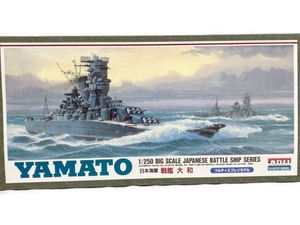 ARII YAMATO 日本海軍 戦艦 大和 プラモデル 1/250 フルディスプレイモデル ジャンク C8159933
