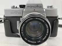 Minolta SRT101 MC ROKKOR-PF F1.7 55mm 一眼レフ フィルムカメラ レンズセット ミノルタ ジャンク N8226974_画像3