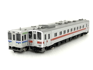 GREEN MAX 50755 JR北海道 キハ54形500番代+キハ150形0番代 ありがとう留萌本線 4両編成セットB(動力付き) 鉄道模型 中古 美品 O8226566