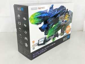 任天堂 カプコン MONSTER HUNTER 3G Wii U プレミアムセット ゲーム機器 家電 未使用 K8230094