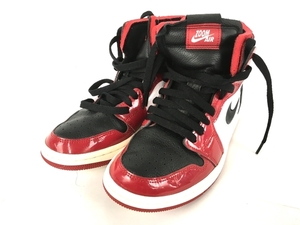 NIKE CT0979-610 WMNS AIR JORDAN 1 ZOOM AIR CMFT 23cm ハイカット スニーカー 中古 Y8214470