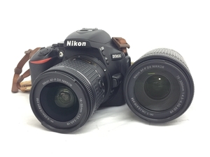 Nikon D5600 18-55mm 3.5-5.6G VR DX 70-300mm 4.5-6.3G ED VR DX 一眼レフ ダブルレンズキット 中古 G8156581