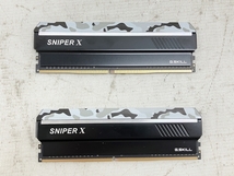 G.SKILL SNIPER X F4-2666C19D-16GSXW 8GB 2枚セット ジャンク W8228200_画像4