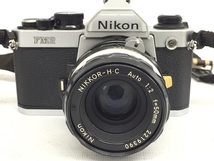 Nikon FM2 ボディ NIKKOR-H・C 1:2 F=50mm レンズ カメラ フィルムカメラ ジャンクG8222334_画像1