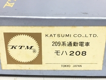 KTM 209系通勤電車 モハ208 カツミ HOゲージ 鉄道模型 中古 G8170754_画像10