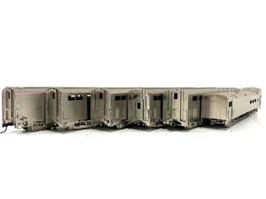 HALLMARK MODEL HIGH LEVEL CAR 6両セット Santa fe 鉄道模型 ジャンク B8246249