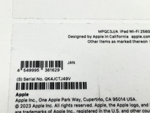 Apple iPad 第10世代 Wi-Fiモデル MPQC3J/A 256GB 10.9インチ ピンク タブレット 中古 M8220880_画像9