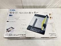 CARL DC-210N 裁断機 ディスクカッター ペーパーカッター A4サイズ 中古 W8250384_画像2