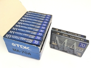 TDK MA-70A 12本セット 70分用 メタルカセットテープ 音響機材 未開封 未使用 T8229059
