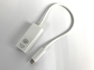 IO DATA GP-CR45GH/W USB 3.2 Gen 1 Type-C接続 ギガビット LAN アダプター 中古 Y8209328