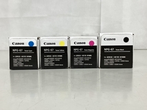 Canon キャノン NPG-67 純正 ブラック シアン マゼンタ イエロー 4色セット トナー カートリッジ 未使用 K8253399_画像3