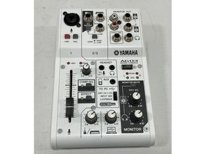 YAMAHA AG03 ウェブキャスティング ミキサー オーディオインターフェイス 2021年製 ヤマハ 音響機材 中古 美品 H8247604