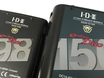 IDX DUO-C98×2 IDX DUO-C150×2 IDX SV-2 セット リチウムイオン バッテリー カメラ周辺機器 ジャンク T8152055_画像6