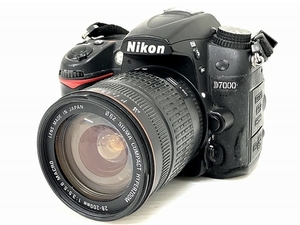 Nikon D7000 / SIGMA 28-200mm 1:3.5-5.6 MACRO デジタル一眼レフ カメラ レンズ セット ジャンク O8255285