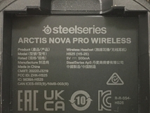 steelseries ARCTIS NOVA PRO Wireless ゲーミングヘッドセット 中古 Y8259050_画像3