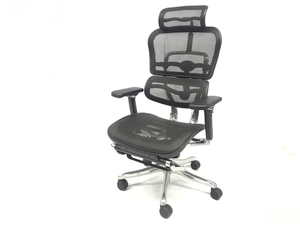 Ergohuman PRO ottoman EHP-LPL オットマン内蔵 オフィスチェア チェア 椅子 家具 エルゴヒューマン 中古 直G8236871