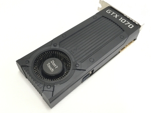 ZOTAC GEFORCE GTX1070 MINI 8GB GPU グラフィックボード PCパーツ ジャンク T8231056
