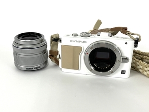OLYMPUS PEN Lite E-PL5 M.ZUIKO DIGITAL 14-42mm F3.5-5.6 カメラ レンズキット ジャンク Y8247678