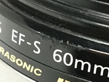 Canon MACRO EF-S 60mm F2.8 USM ULTRASONIC レンズ カメラ 趣味 撮影 中古 F8220695_画像7