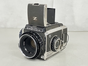 ZENZA BRONICA 中判カメラ 6×6 CM89347 ハードケースセット ゼンザブロニカ カメラ ジャンク K8264230