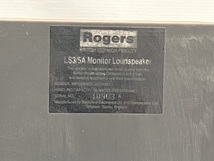 Rogers ロジャース LS3/5A Moniter Loudspeaker ペア スピーカー 音出し確認済 音響機材 ジャンク G8106809_画像10