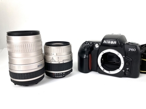 Nikon F60 フィルムカメラ SIGMA ZOOM 28-80mm F 3.5-5.6 II MACRO 100-300mm F4.5-6.7 DL レンズ2点付 ジャンク Y8267850