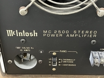 【引取限定】McIntosh マッキントッシュ MC2500 Black パワーアンプ 音響機器 中古 直 S8222446_画像7