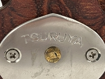 TSURUYA 木製 リール 釣り クロダイ チヌ 落とし込み ツルヤ 中古 美品 W8241587_画像6