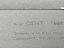ASUS C434T Chromebook m3-8100Y 1.10GHz 8GB EMMC 64GB chromeOS 14型 ノートパソコン PC 中古 M8233346_画像9