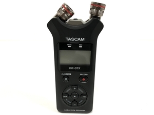 TASCAM タスカム DR-07X ステレオオーディオレコーダー USBオーディオインターフェース 音響機材 中古 B8278013