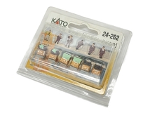 KATO 24-262 Nゲージ用人形 駅弁売り(峠の釜めし・おぎのや) 鉄道模型 ストラクチャー アクセサリー カトー 中古 W8223616_画像1